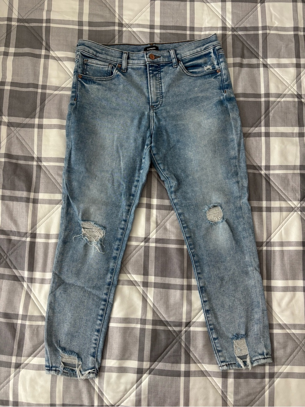 Classic Express Mid-Rise Women’s Jeans in Light Blue